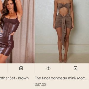 Mars the label dress NWT